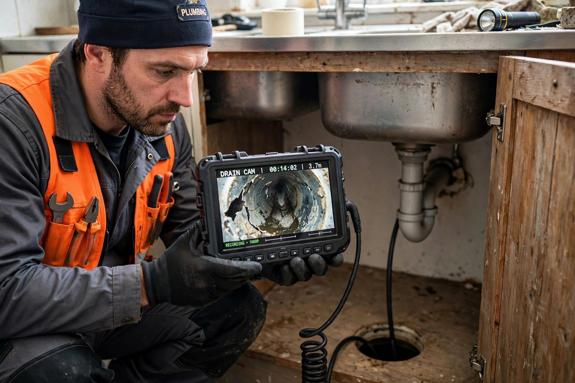 Drain Camera Inspection in Austin, TX