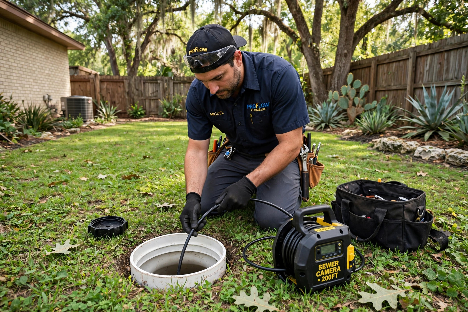 Sewer Line Cleaning in Austin, TX